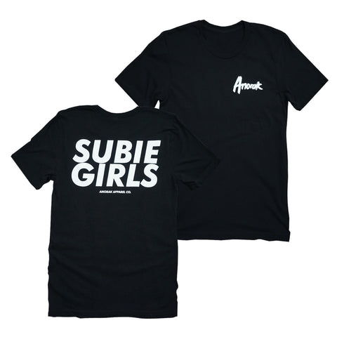 Subie Girls Tee (Black)